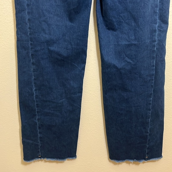 Sidefeel Classic Blue Raw Hem Jeans - Picture 6 of 9